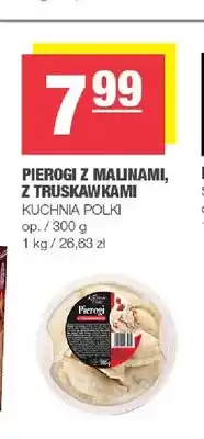 Spar Pierogi z truskawkami Kuchnia Polki oferta