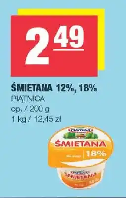 Spar Śmietana 18% Piątnica oferta