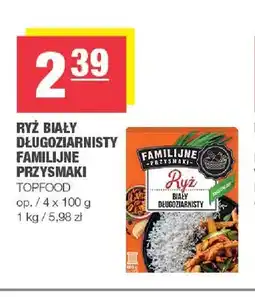 Spar Ryż biały długoziarnisty Familijne Przysmaki 4-pak oferta
