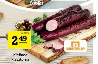 Gram Market Kiełbasa klasztorna Dobrowolscy oferta