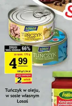 Gram Market Tuńczyk w kawałkach w oleju roślinnym Łosoś Ustka oferta