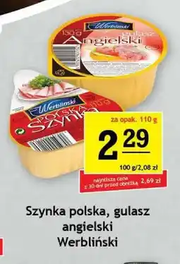 Gram Market Szynka polska Werbliński oferta