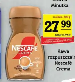 Gram Market Kawa rozpuszczalna Nescafé Crema oferta