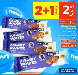 Dealz Wafelek proteinowy Fajny Wafel o smaku Salted Caramel oferta