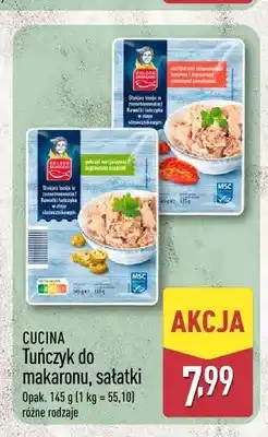 ALDI Tuńczyk do makaronu, sałatki Cucina z jalapeño oferta