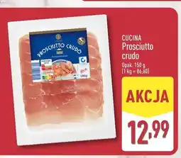ALDI Szynka Prosciutto crudo Cucina oferta