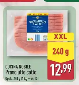 ALDI Szynka Prosciutto cotto Cucina Nobile oferta