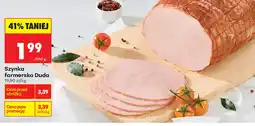Biedronka Szynka farmerska Duda oferta
