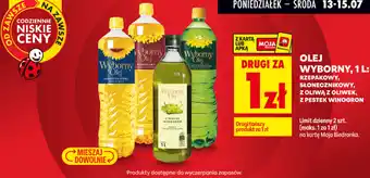 Biedronka Olej Wyborny oferta