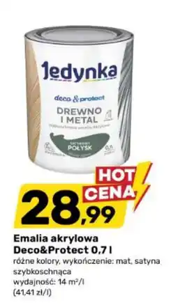 Bricomarche Emalia akrylowa Deco&Protect oferta
