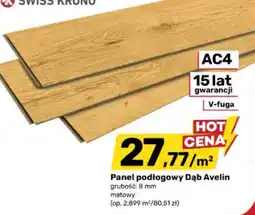 Bricomarche Panel podłogowy Dąb Avelin oferta