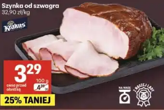 Delikatesy Centrum Szynka od szwagra Krakus oferta