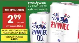 Delikatesy Centrum Piwo Żywiciel oferta