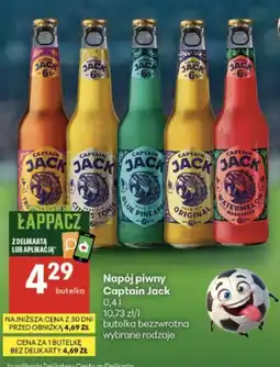 Delikatesy Centrum Napój piwny Captain Jack oferta