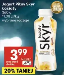 Delikatesy Centrum Jogurt Pitny Skyr Łaciaty oferta