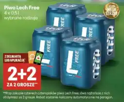 Delikatesy Centrum Piwo Lech Free oferta