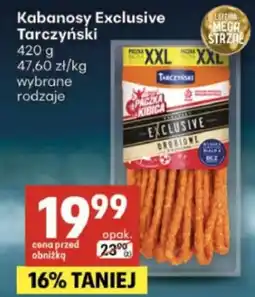 Delikatesy Centrum Kabanosy Exclusive Tarczyński oferta