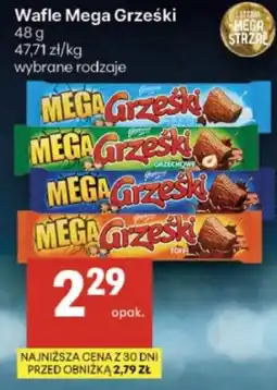 Delikatesy Centrum Wafle Mega Grześki oferta