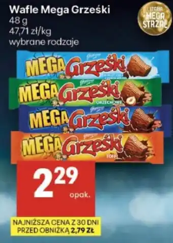 Delikatesy Centrum Wafle Mega Grześki oferta