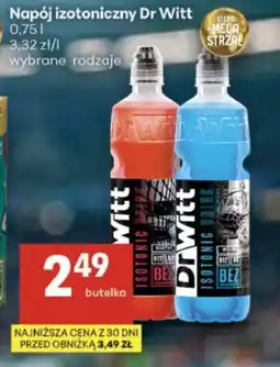 Delikatesy Centrum Napój izotoniczny Dr Witt oferta