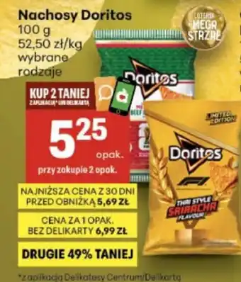 Delikatesy Centrum Nachosy Doritos oferta