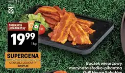 Delikatesy Centrum Boczek wieprzowy marynata słodko-pikantna Grill House Sokołów oferta