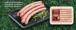 Delikatesy Centrum Kiełbaski białe surowe z boczkiem wędzonym Grill House Sokołów oferta