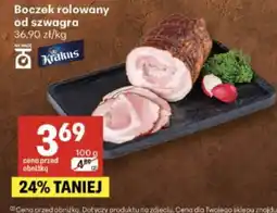 Delikatesy Centrum Boczek rolowany od szwagra Krakus oferta