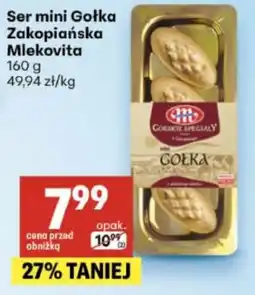Delikatesy Centrum Ser mini Gołka Zakopiańska Mlekovita oferta