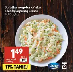 Delikatesy Centrum Sałatka wegetariańska z białą kapustą Lisner oferta