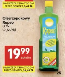 Delikatesy Centrum Olej rzepakowy Rapso oferta