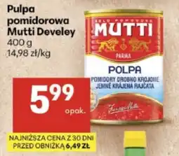Delikatesy Centrum Pulpa pomidorowa Mutti Develey oferta