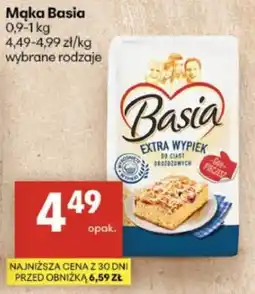 Delikatesy Centrum Mąka Basia EXTRA WYPIEK DO CIAST DROŻDŻOWYCH oferta