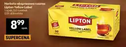 Delikatesy Centrum Herbata ekspressowa czarna Lipton Yellow Label oferta