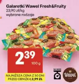 Delikatesy Centrum Galaretki Wawel Fresh&Fruity oferta
