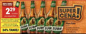 Delikatesy Centrum Piwo Żubr oferta