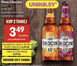 Delikatesy Centrum Piwo Okocim UNIKALSY oferta
