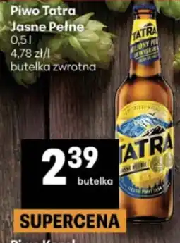 Delikatesy Centrum Piwo Tatra Jasne Pełne oferta