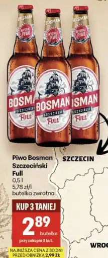 Delikatesy Centrum Piwo Bosman Szczeciński Full oferta