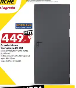 Bricomarche Drzwi stalowe techniczne ZK ISO oferta