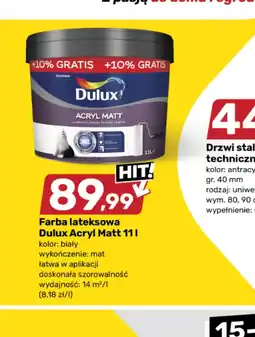 Bricomarche Farba lateksowa Dulux Acryl Matt oferta