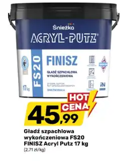 Bricomarche Gładź szpachlowa wykończeniowa FINISZ Acryl Putz oferta
