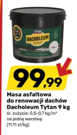Bricomarche Masa asfaltowa do renowacji dachów Dacholeum Tytan oferta