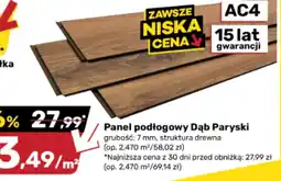 Bricomarche Panel podłogowy Dąb Paryski oferta