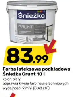 Bricomarche Farba lateksowa podkładowa Śnieżka Grunt oferta