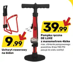 Bricomarche Pompka ręczna DE LUXE z manometrem 4bike oferta