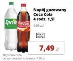 Torimpex Napój gazowany Coca Cola 4 rodz. oferta