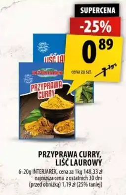 Arhelan Przyprawa Curry, Liść Laurowy INTERJAREK oferta