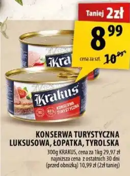 Arhelan Konserwa Turystyczna Łukusosowa Łopatka Tyrolska oferta