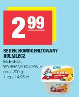 EuroSPAR Serek Homogenizowany Rolmlecz oferta